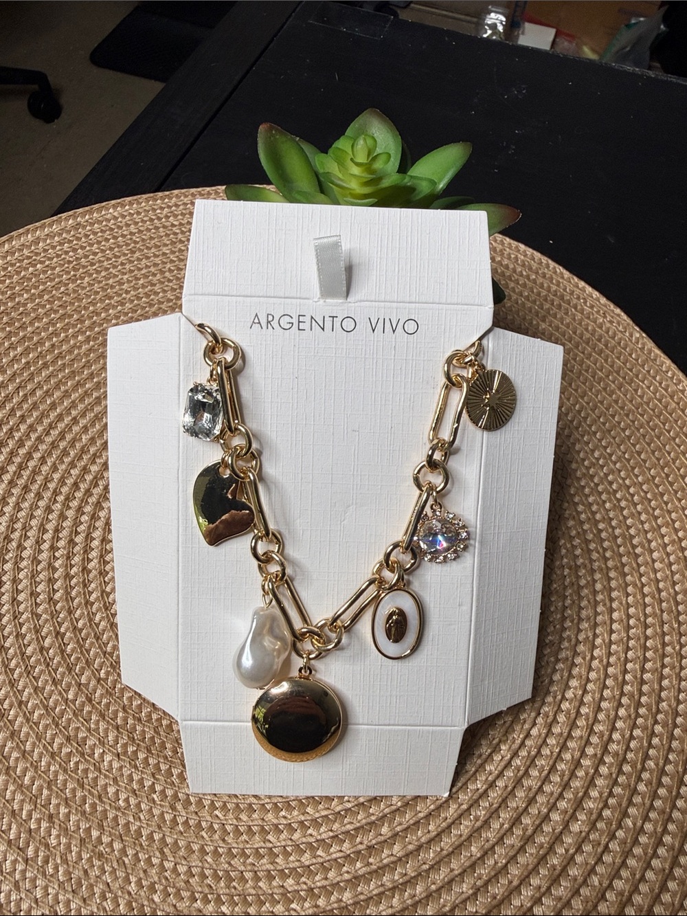Argento Vivo 🔥 Esme Charm Necklace